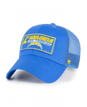 Регулируемая кепка Big Boys Powder Blue Los Angeles Chargers Levee MVP Trucker '47 Brand, синий '47 Brand