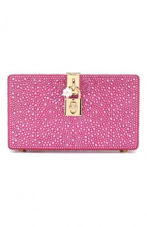 Клатч Dolce Box & Gabbana. Цвет: розовый