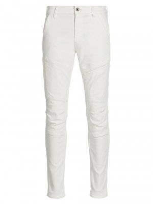 Эластичные джинсы скинни Rackam 3D , белый G-Star RAW