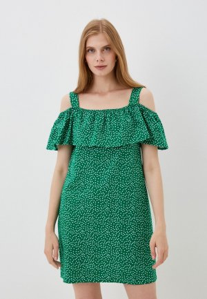 Платье Агапэ. Цвет: зеленый