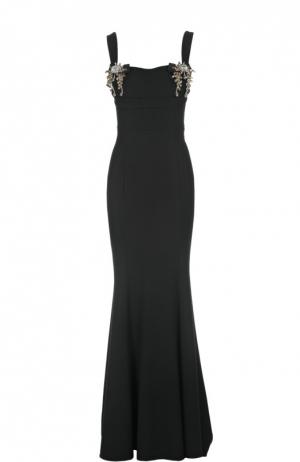 Платье вечернее Dolce & Gabbana. Цвет: черный