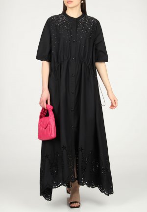Платье ELISA FANTI. Цвет: черный