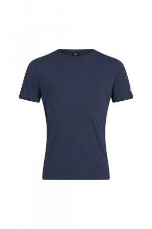 Клубная однотонная футболка , темно-синий Canterbury