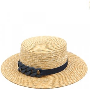 Шляпа , размер 57, бежевый FABRETTI. Цвет: бежевый/синий