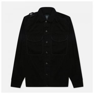 Мужская куртка Garment Dyed Two Pocket Overshirt чёрный , Размер XL MA.Strum. Цвет: черный