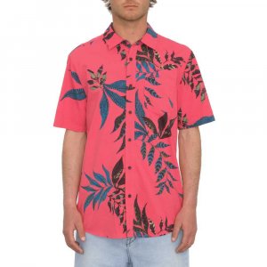 Рубашка с коротким рукавом Paradiso Floral, розовый Volcom