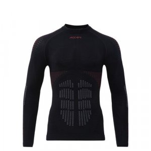 Термобелье верх Synergy Long Sleeve Shirt, размер XL/XXL, черный, красный Accapi. Цвет: красный/черный