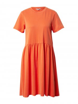 Платье Mbym Gabrielse, оранжево-красный