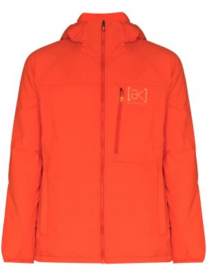 Лыжная куртка Helium с капюшоном Burton AK. Цвет: красный