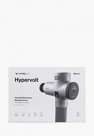 Массажер для тела Hyperice Hypervolt Bluetooth Gray one size. Цвет: серый