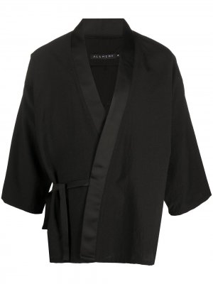 Рубашка-кимоно Alchemy. Цвет: черный
