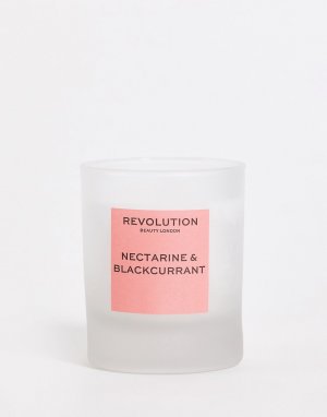 Свеча с ароматом нектарина и черной смородины -Бесцветный Revolution