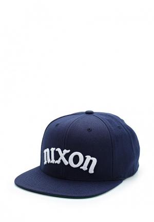 Бейсболка Nixon COMPTON STARTER HAT. Цвет: синий