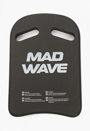 Доска для плавания MadWave Kickboard Cross. Цвет: черный