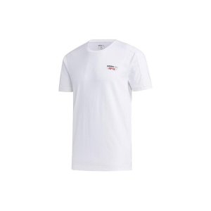 Neo Printed Short Sleeve Crew Neck T-Shirt Men Tops White GK1483 Adidas