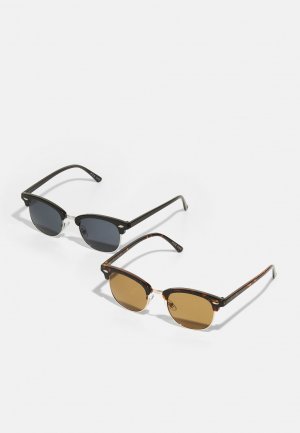 Солнцезащитные очки 2 шт. PACK , цвет brown/black Pier One