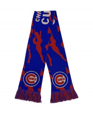 Мужской и женский шарф в тон с камуфляжным принтом Chicago Cubs FOCO