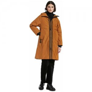 Куртка женская Aino 504309 (508 кайенский перец, 40) Didriksons. Цвет: горчичный/оранжевый