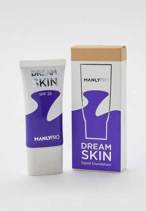 Тональный крем Manly Pro увлажняющий, Dream Skin/Кожа мечты, DS05 - средний оттенок с теплым оливковым подтоном, 35 мл. Цвет: бежевый