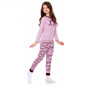 Пижама для девочек арт 11372, р.34 N.O.A.. Цвет: фиолетовый