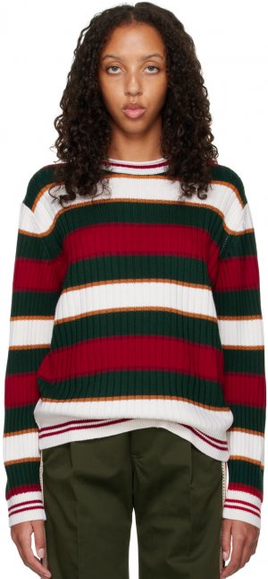 SSENSE Эксклюзивный разноцветный свитер для хора Wales Bonner