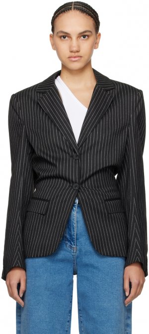 Черный полосатый пиджак Remain Birger Christensen
