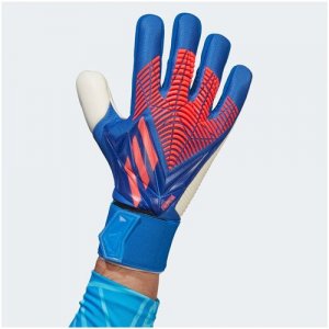 Вратарские перчатки , размер 8, синий adidas. Цвет: розовый