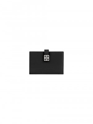 4G кошелек в кожаной коробке , черный Givenchy