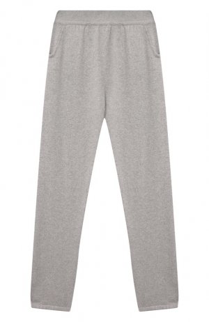 Кашемировые брюки Loro Piana. Цвет: серый