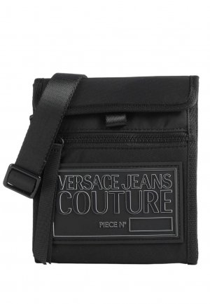 Сумка через плечо , черная Versace Jeans Couture