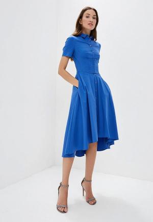 Платье Karen Millen. Цвет: синий