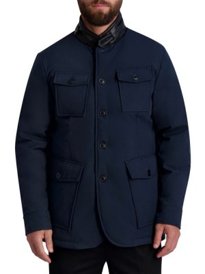 Утепленная полевая куртка , темно-синий Karl Lagerfeld Paris