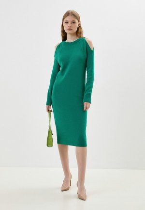 Платье MaryTes. Цвет: зеленый