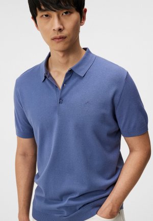 Рубашка-поло RIDGE , цвет bijou blue J.LINDEBERG