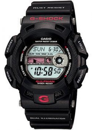 Японские наручные мужские часы G-9100-1E. Коллекция G-Shock Casio