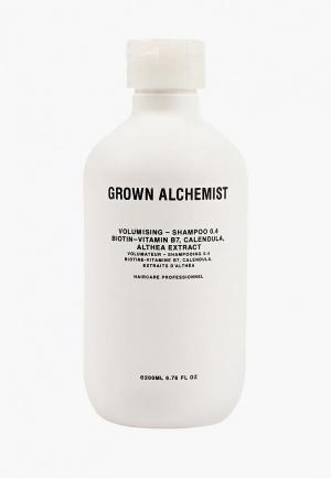 Шампунь Grown Alchemist для придания объема волосам 200 мл. Цвет: белый