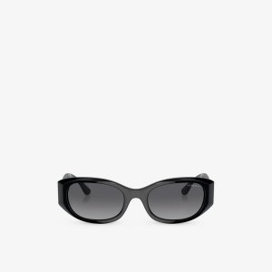 Солнцезащитные очки VO5525S в нейлоновой оправе-подушке, черный Vogue
