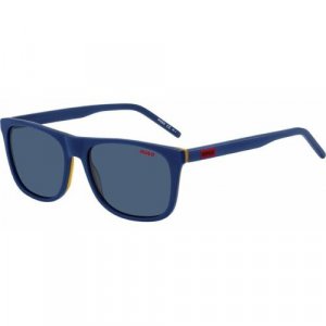 Солнцезащитные очки , синий HUGO. Цвет: синий