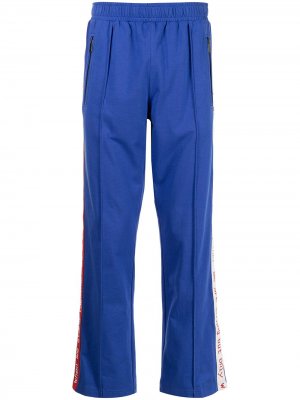 Спортивные брюки с надписью на лампасах Ports V. Цвет: синий