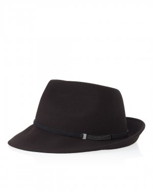 Форменная шляпа Peserico. Цвет: коричневый