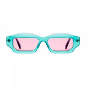 Солнцезащитные очки , бирюзовый Kuboraum. Цвет: бирюзовый