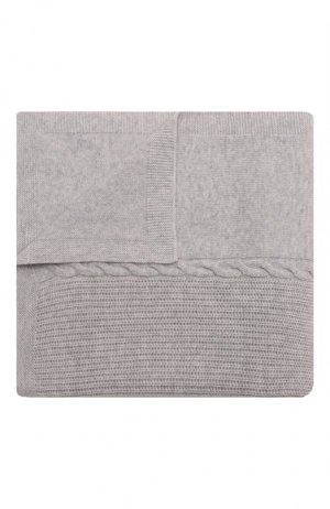 Кашемировое одеяло Baby T. Цвет: серый