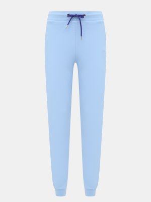 Спортивные брюки Just Clothes. Цвет: голубой