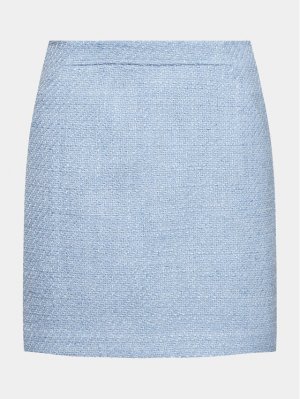 Мини-юбка классического кроя, синий Moss Copenhagen