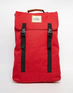 Рюкзак с двумя ремешками Workshop Artsac. Цвет: красный