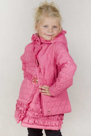 Куртка с поясом Comus L. Цвет: розовый