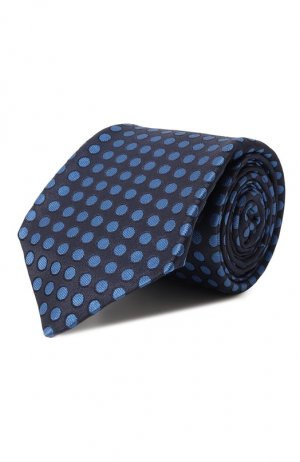 Шелковый галстук Sartorio. Цвет: синий