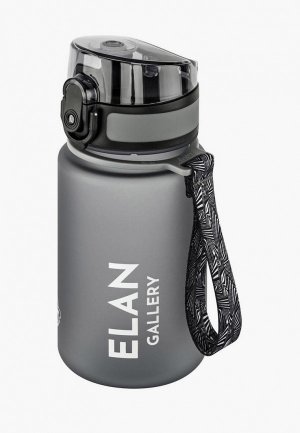 Бутылка спортивная Elan Gallery 350 мл Style Matte. Цвет: серый