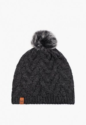Шапка Buff Knitted & Fleece Band Hat CARYN. Цвет: серый