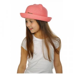Шляпа , размер S(48-50), розовый Solorana. Цвет: розовый
